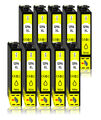 10x Yellow Tintenpatrone für Epson  Stylus SX420 ,SX445 ,SX440 ,SX438