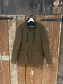 Marks & Spencer Collection Jacke Mantel Herren Größe Medium Baumwollmischung braun