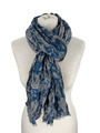 Schal Tuch Damentuch Halstuch Scarf Damen Grün Blau Beige Timezone UVP 24,95€