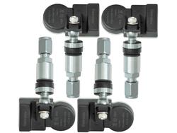 4x TPMS Reifendrucksensoren Metallventil Gunmetal für Up Scirocco Transporter Be