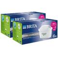 Brita Wasserfilter-Kartusche 6er Maxtra Pro Extra Kalkschutz (2er Pack)