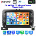 Kam 4+64G 7" Autoradio BT Android 13 GPS Navi DBA+ für VW GOLF 5 6 Passat Touran