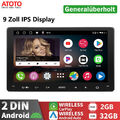 ATOTO A6 PF 9 Zoll IPS-Display Android Autoradio Wireless Carplay & Android Auto