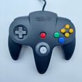 Nintendo 64 N64 Controller - Joystick Gamepad - Schwarz Black