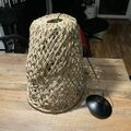 Lampe Rattan Korbgeflecht Groß Hängelampe Pendelleuchte