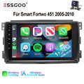 Apple Carplay Für Smart Fortwo 451 05-10 9" Android13 Autoradio GPS RDS WIFI 32G