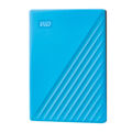 WD My Passport Festplatte, 2 TB HDD, 2,5 Zoll, extern, Blau