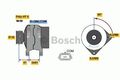 BOSCH Lichtmaschine Generator LiMa ohne Pfand 0 986 080 710