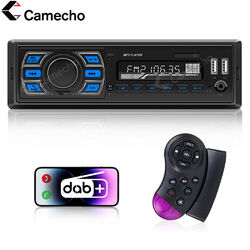 DAB+ Autoradio Bluetooth SD USB FM AuxIN Fernbedienung DAB Antenne 1DIN SWC