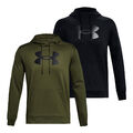 UNDER ARMOUR Herren Sweatshirt Kapuzensweatshirt Rival Hoodie Big Logo Fleece