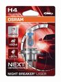 Osram H4 12V 60/55W P43t NIGHT BREAKER LASER +150% mehr Helligkeit 1Stk.