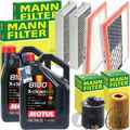 MANN INSPEKTIONSPAKET+MOTUL 5W-30 ÖL passend für MERCEDES M/R KLASSE W251 X164