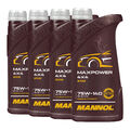 4 (4x1) Liter MANNOL Maxpower 4x4 SAE 75W-140 API GL 5