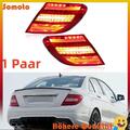 2× For Mercedes Benz W204 2007-2010 LED Rückleuchten Rücklicht Bremsleuchte L+R