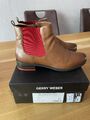 Gerry Weber Klassische Stiefeletten Gr. 41 (7,5) Leder , Farbe  Cognac