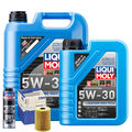 Motoröl 5W30 LIQUI MOLY Longtime High Tech 6L+MAHLE Ölfilter +Spülung