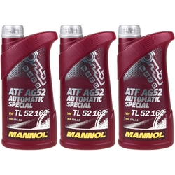 3x1 Liter Original MANNOL Automatikgetriebeöl ATF AG52 Automatic Special