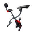 Heim Fahrradtrainer Ergometer Fitness Bike Indoor Rückenlehne Ablage