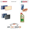 Servicekit 3 Filter Bosch für  SEAT IBIZA IV SKODA FABIA VW +4 Liter Öl 5w30