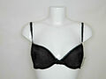 Calvin Klein  F3366E -001 Black  T-Shirt Push-Up BH Schwarz Gr. 65E  (k43)