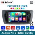 7" Autoradio Für Seat Ibiza IV 6J 6P 2009-2013 32G Carplay Android13 GPS Nav RDS