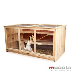 Nager Käfig Hamster Mäuse Kleintier Ratten Holzkäfig Holzvilla Kaninchenstall