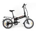 250W Elektrofahrrad City e-Bike 20 Zoll Klapprad E-fahrrad Shimano 7-Gang Moped