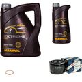 BOSCH Ölfilter 6 L MANNOL Extreme 5W-40 für Fiat Ducato Kasten 130 Multijet