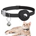 Katzenhalsband für Apple Airtag Hunde Reflektierend Hundehalsband Hülle Silikon