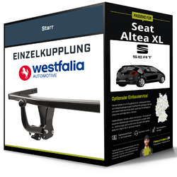 Starre Anhängerkupplung für SEAT Altea XL 10.2006-01.2009 Typ 5P5/5P8 WestfaliaMontage zum Festpreis:ab 449,- Euro gleich mitbestellen