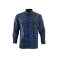 Erwachsene Herren Langarm Baumwolle kariert Holzfäller Flanell Shirts Arbeitstasche M XXL