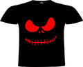 T-Shirt " Smilling Face "  FUNshirt, Gesicht, Damen, Augen Fun Smilling Herren