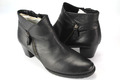 Gabor Gr.42 Uk.8 Damen Stiefel Stiefelette Boots Winter Leder Schwarz TOP  F 553