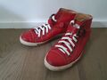 Paul Green Sneaker Rot 40 High Top Turnschuhe Leder