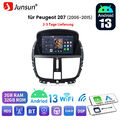 Für Peugeot 207 CC 2006-2015 Android 13 Autoradio GPS Navi WIFI CarPlay RDS DAB+