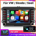 7" CarPlay DAB+ GPS SWC Android13 Autoradio Für VW Touran Golf5 6 vw PAssAT b6