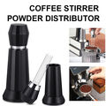 WDT Tool, Kaffee Distributor mit Ständer mit 4 Ersatznadeln Espresso Nadel 0.5mm