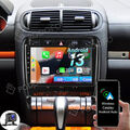 8-Kern 6+128GB Android13 GPS Autoradio CarPlay Für Porsche Cayenne 9PA 2002-2010