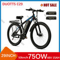 DUOTTS 29 ZOLL E-Bike Elektrofahrrad  Pedelec FAHRRAD 48V 15AH E-Mountainbike EU