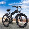 800W Elektrofahrrad 26 Zoll Fatbike 48V 12.8AH E-bike E City bike E Mountainbike