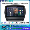 10" Android 13 AUTORADIO GPS NAVI RDS BT 4+64G Für Hyundai ix35 Tucson 2009-2015