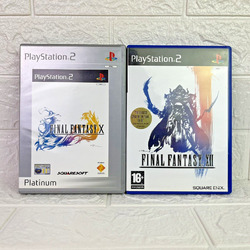 Final Fantasy X (Platin) und Final Fantasy XII (Sony PlayStation 2, 2003) PS2