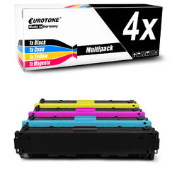 4x Eurotone Patrone XXL für HP Color LaserJet Pro MFP M-277-dw M-252-n M-274-dn