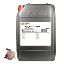 Castrol GTX Ultraclean 10W-40 A3/B4 / 20 Liter Kanister + Auslaufhahn Motoröl