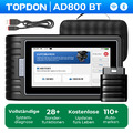 TOPDON AD800 BT Profi KFZ Diagnosegerät OBD2 Scanner ALLE SYSTEM WIFI Bluetooth