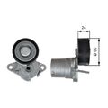 Riemenspanner, Keilrippenriemen Gates T39272 für AUDI CUPRA SEAT SKODA VW