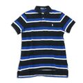 Polo Ralph Lauren Polohemd Gr. M Custom Fit Herren Oberteil Shirt Kurzarm Blau