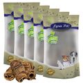 5 kg Wraps aus Rinderlunge und Strossen Kausnack Kauartikel für Hunde Lyra Pet®