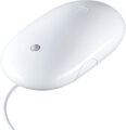 Apple Mighty Mouse A1152 USB Maus Weiß