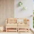 Gartenmöbel Gartensofa Hocker Gartenset Sitzgruppe Lounge Garnitur vidaXL